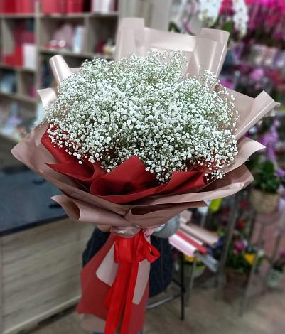 Букет цветов из: Гипсофила в Баляге