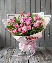 Букет Розовый кустик #REPLACE_PRED# Баляге