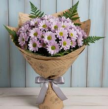 Букет цветов из:  Хризантемы #REPLACE_PRED# Баляге