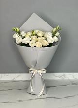 Букет цветов из:  Розы и Лизиантусы в Баляге